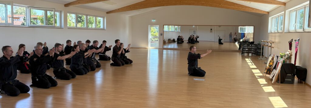 Angrüßen / Start ins Seminar